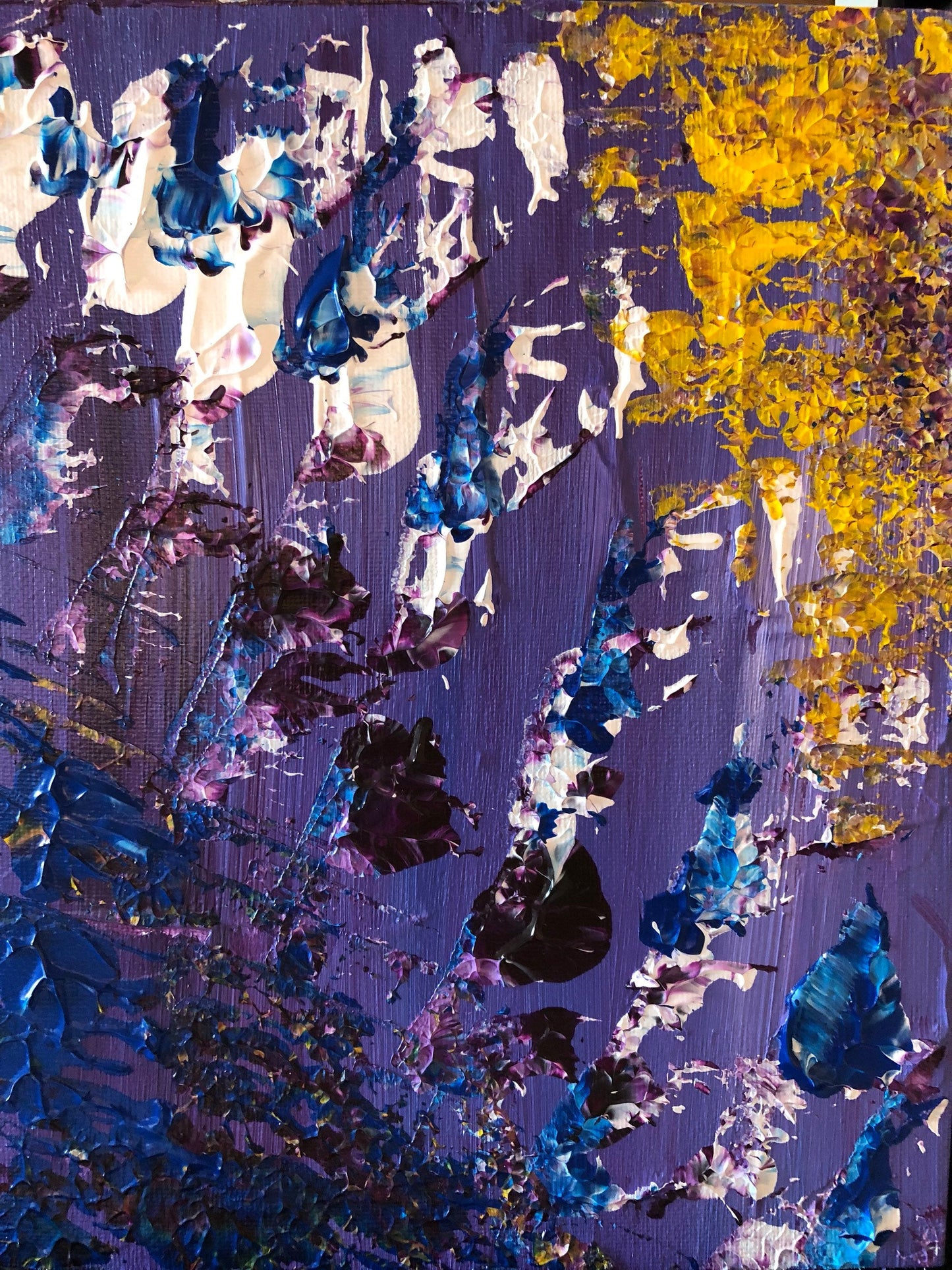 "Lavender Fog" -  Original Acrylic Painting