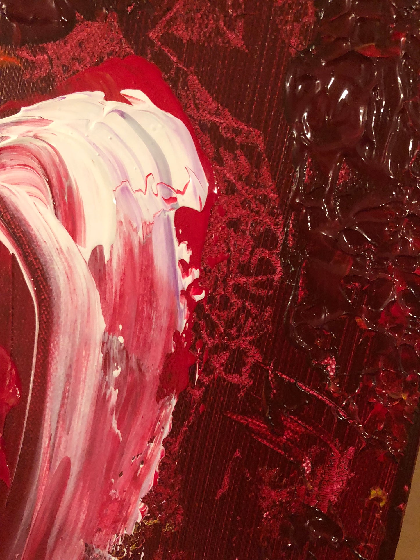 "Breathing Heart" - Original Acrylic Painting