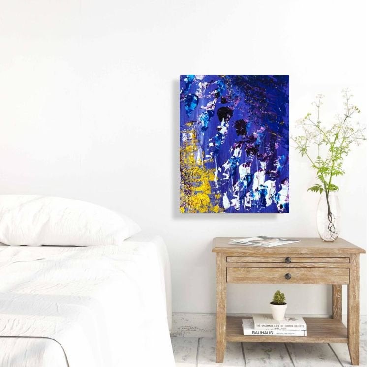 "Lavender Fog" -  Original Acrylic Painting