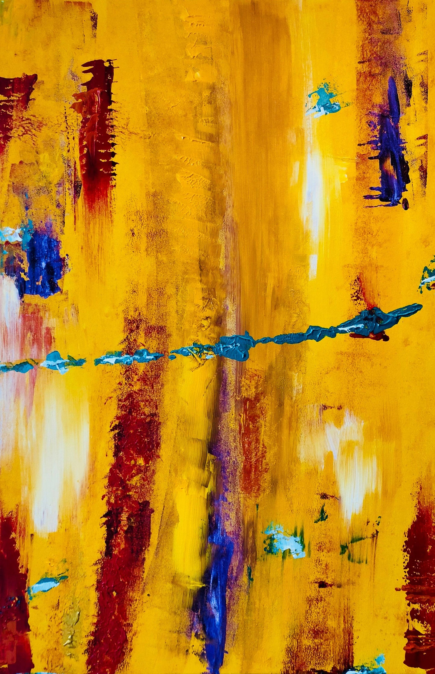 "Texas Sunrise" -  Original Acrylic Painting