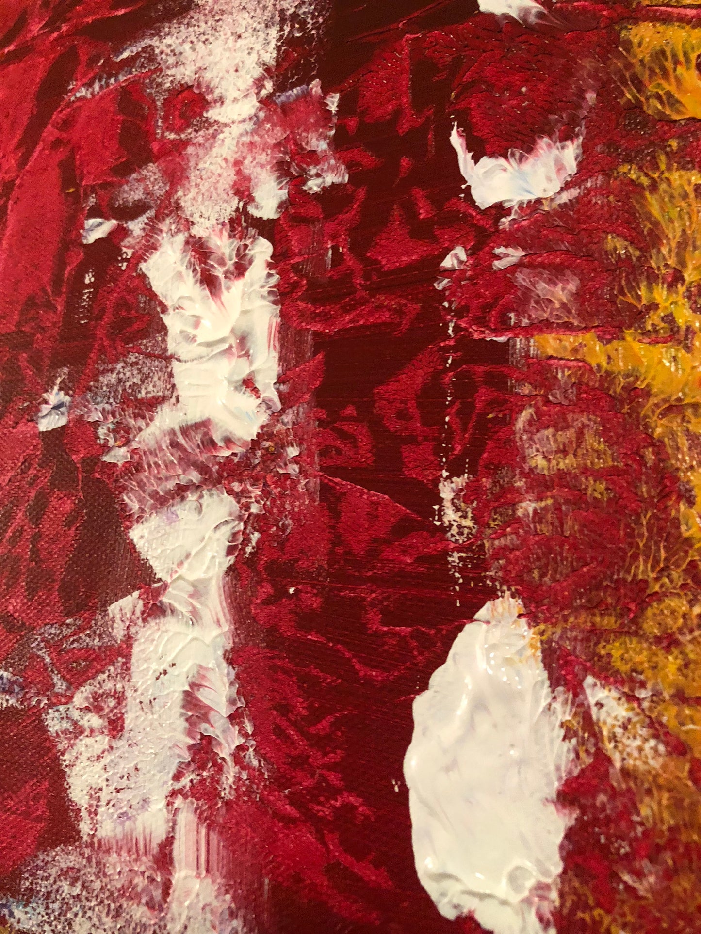 "Burning free"  - Original Acrylic Painting