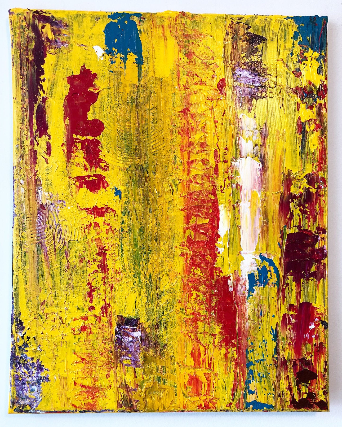 "Summer Night in NYC" - Original Acrylic painting