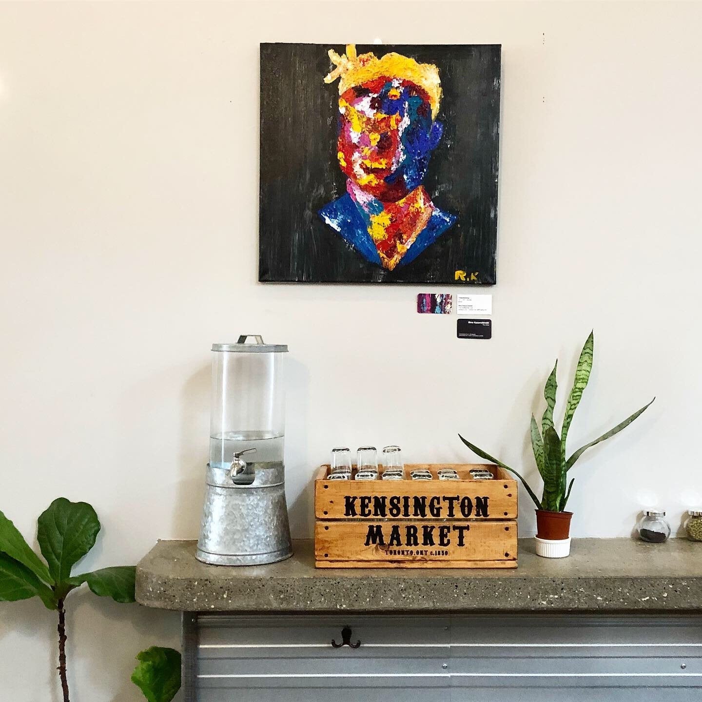 "The King Of Twitter" - Original Acrylic Painting