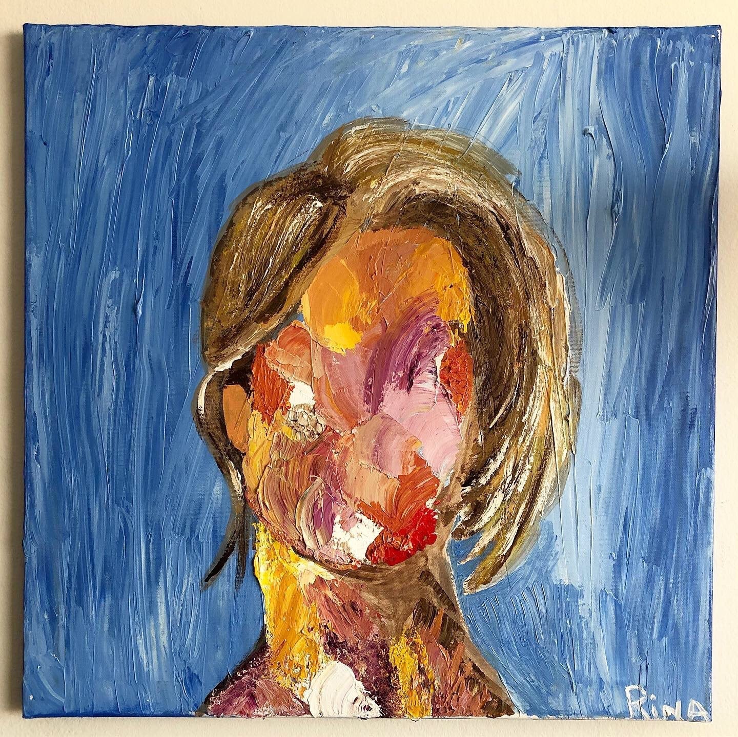 "The Girl Next Door" - Original Acrylic Painting