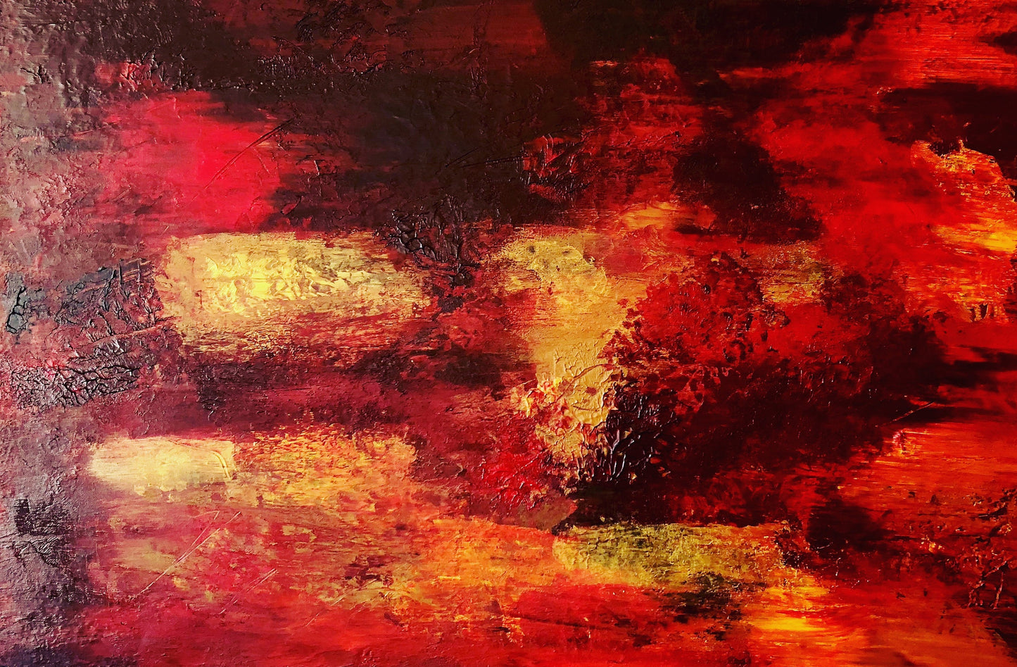 "Autumn Love"  - Original Acrylic Painting