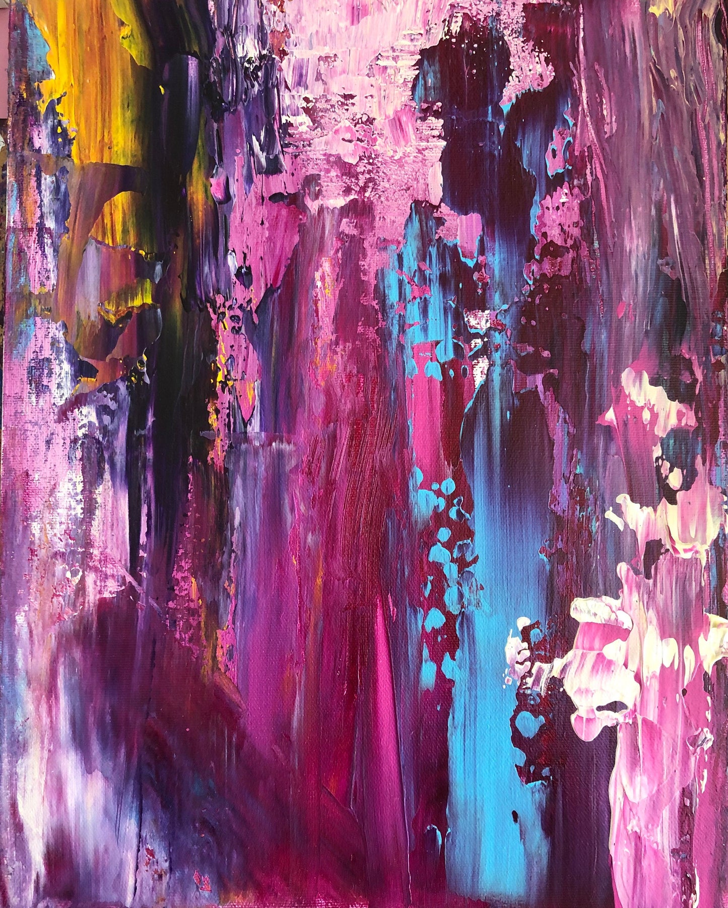 "Fall With Me" -  Original Acrylic Painting