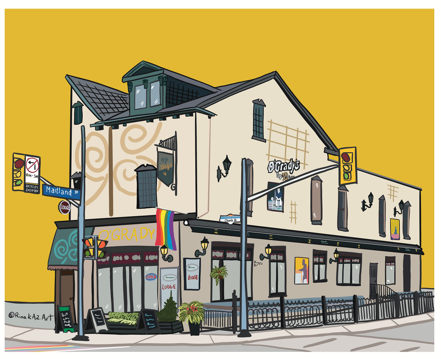 Custom Digital House or Business Portrait