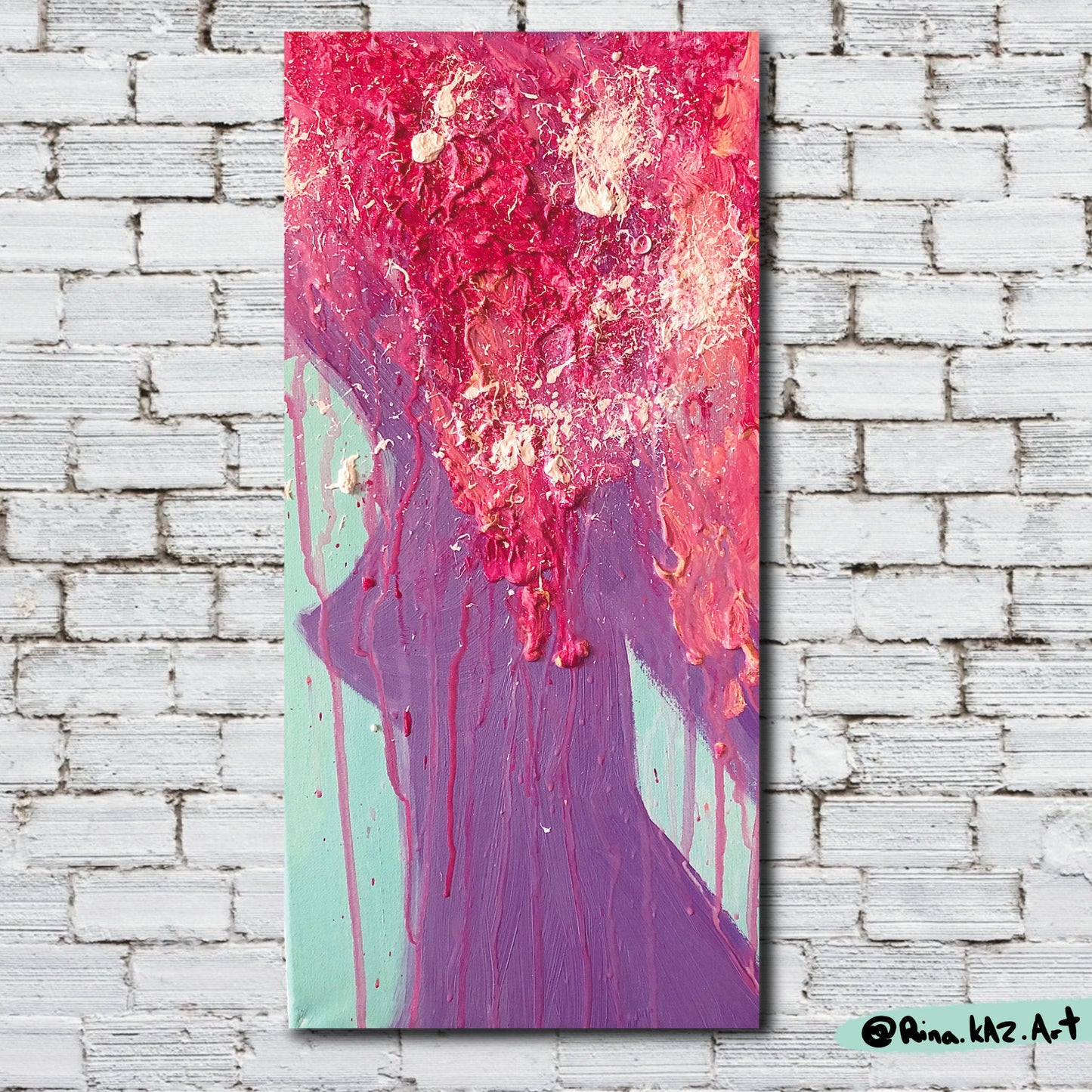 "The Right Side of the Brain" - Original Acrylic Painting