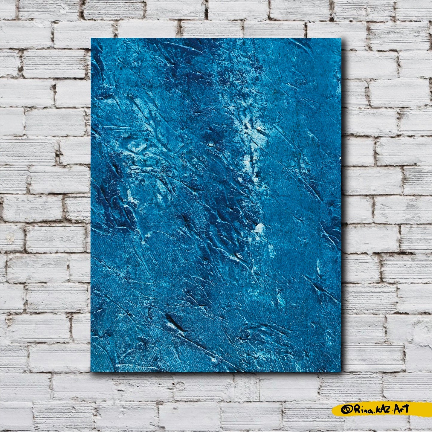 "Depths of the Ocean Floor" -  Original Acrylic Painting