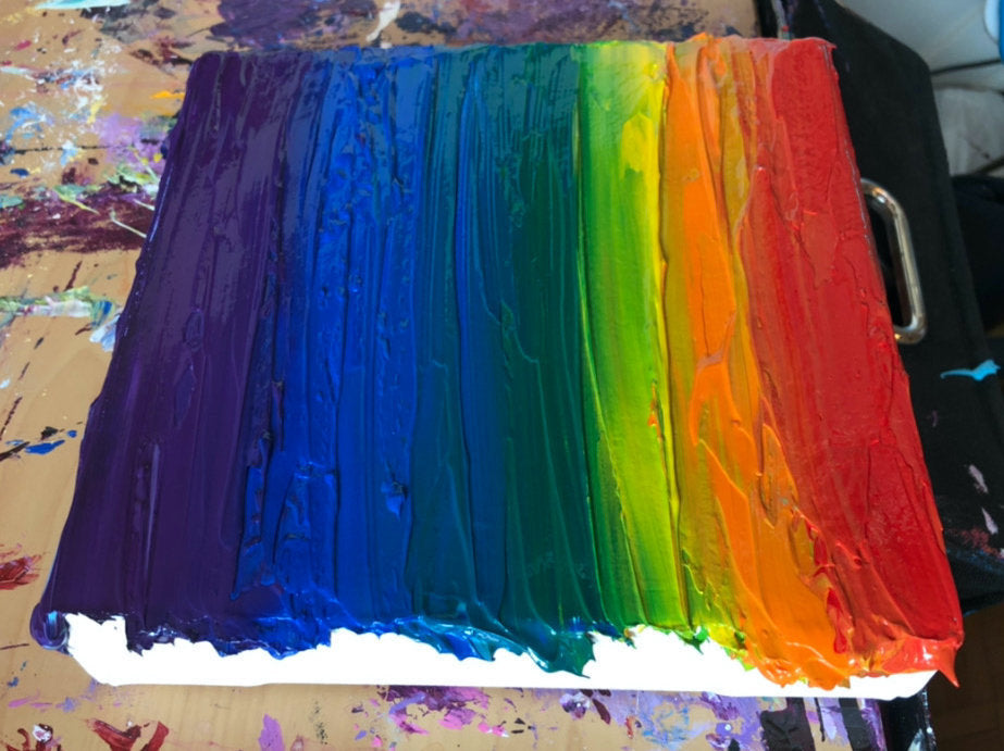 "The First Pride Was A Riot" - Original Acrylic Painting - Pride Queer Art