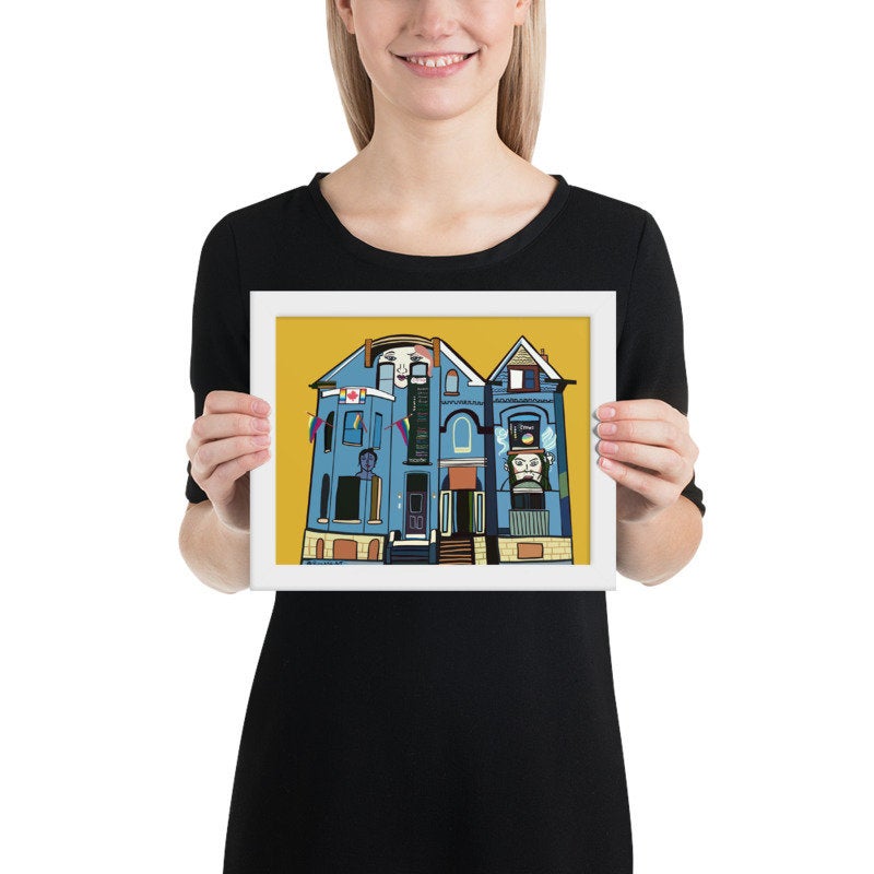 Crews and Tangos Church & Wellesley's Art Print Giclée