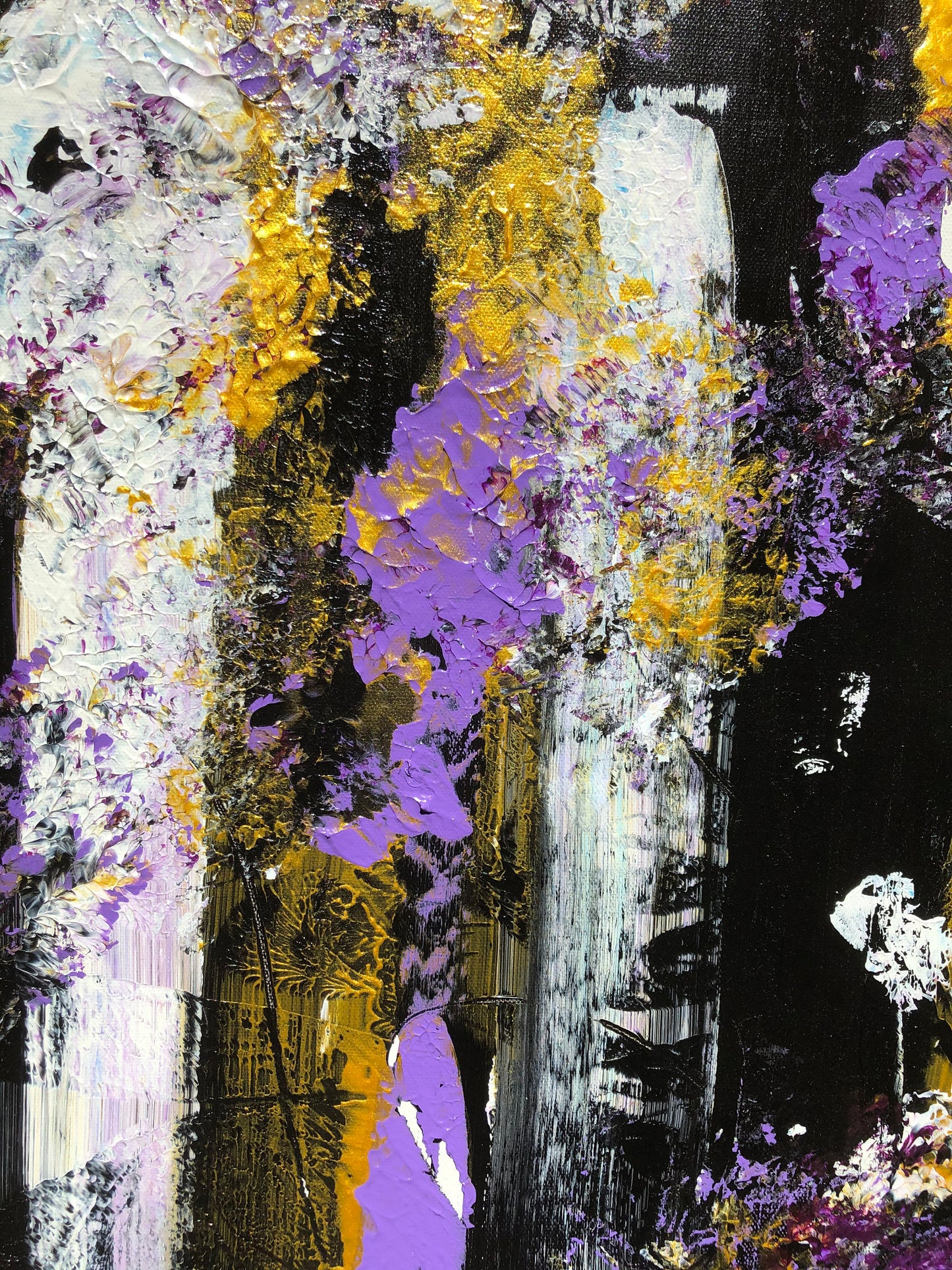 "Purple Jazz" - Original Acrylic Painting