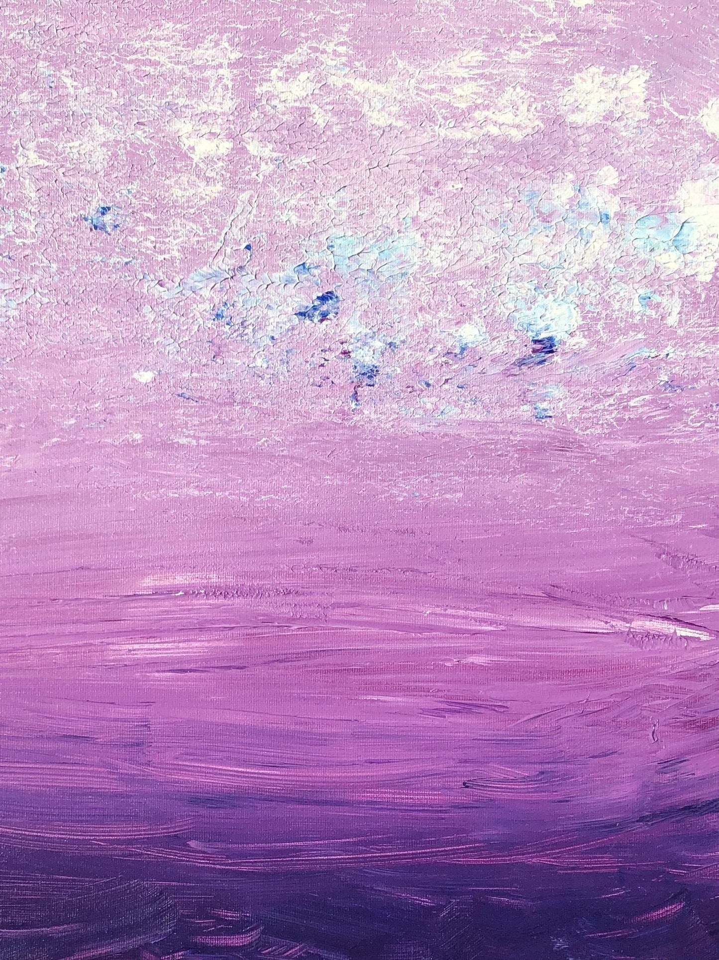 "Lavender Dreams" -  Original Acrylic Painting