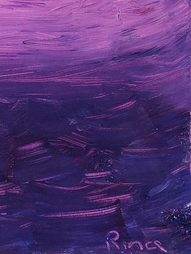 "Lavender Dreams" -  Original Acrylic Painting