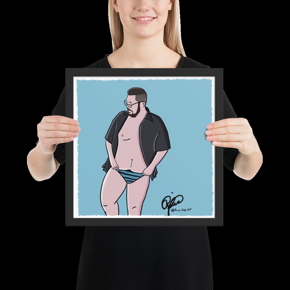 90 Day fiancé Inspired Colt Art Print Giclée