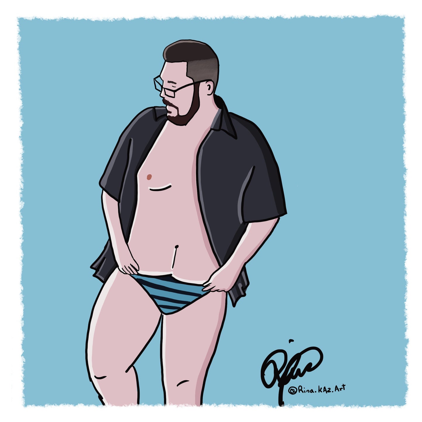 90 Day fiancé Inspired Colt Art Print Giclée