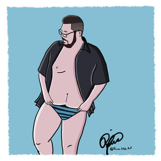 90 Day fiancé Inspired Colt Art Print Giclée