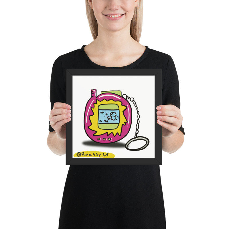 Tamagotchi 90's Toys - Art Print Giclée