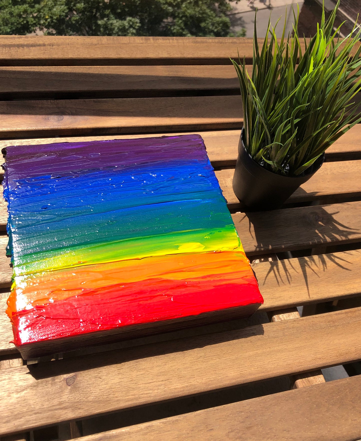"The First Pride Was A Riot" - Original Acrylic Painting - Pride Queer Art