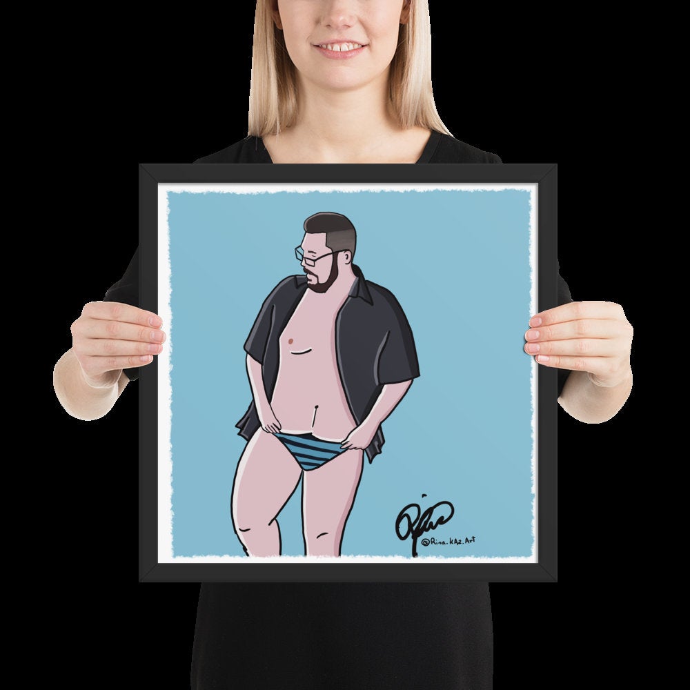 90 Day fiancé Inspired Colt Art Print Giclée