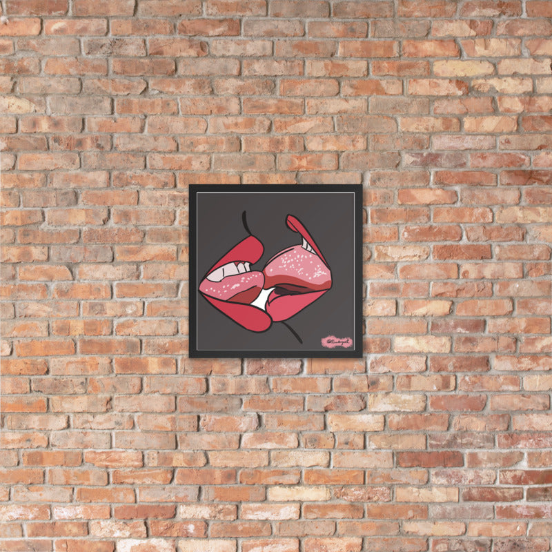 "Show Me Your Teeth"  - Art Print Giclée