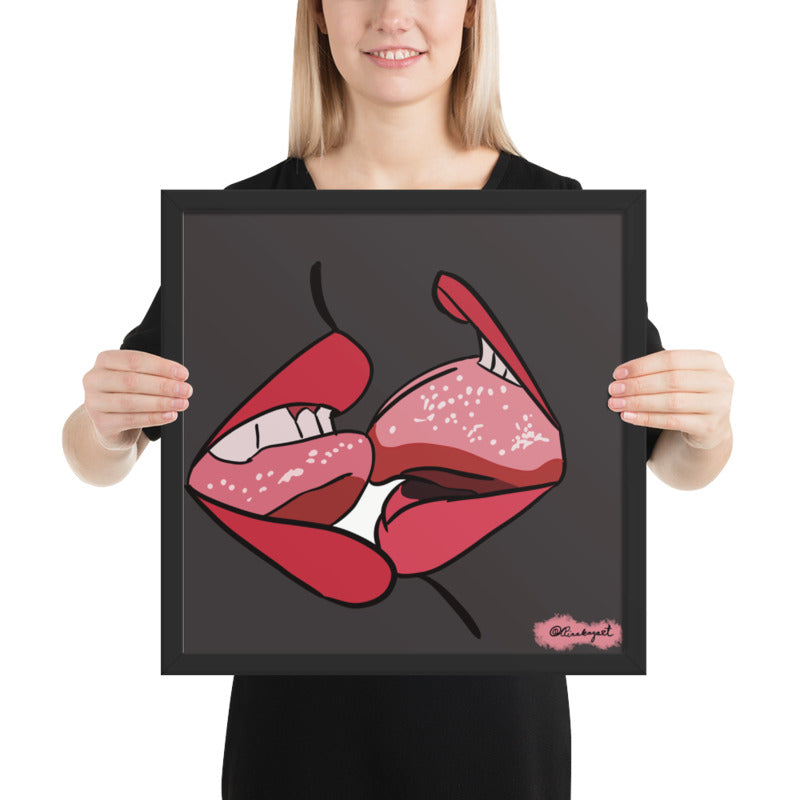"Show Me Your Teeth"  - Art Print Giclée