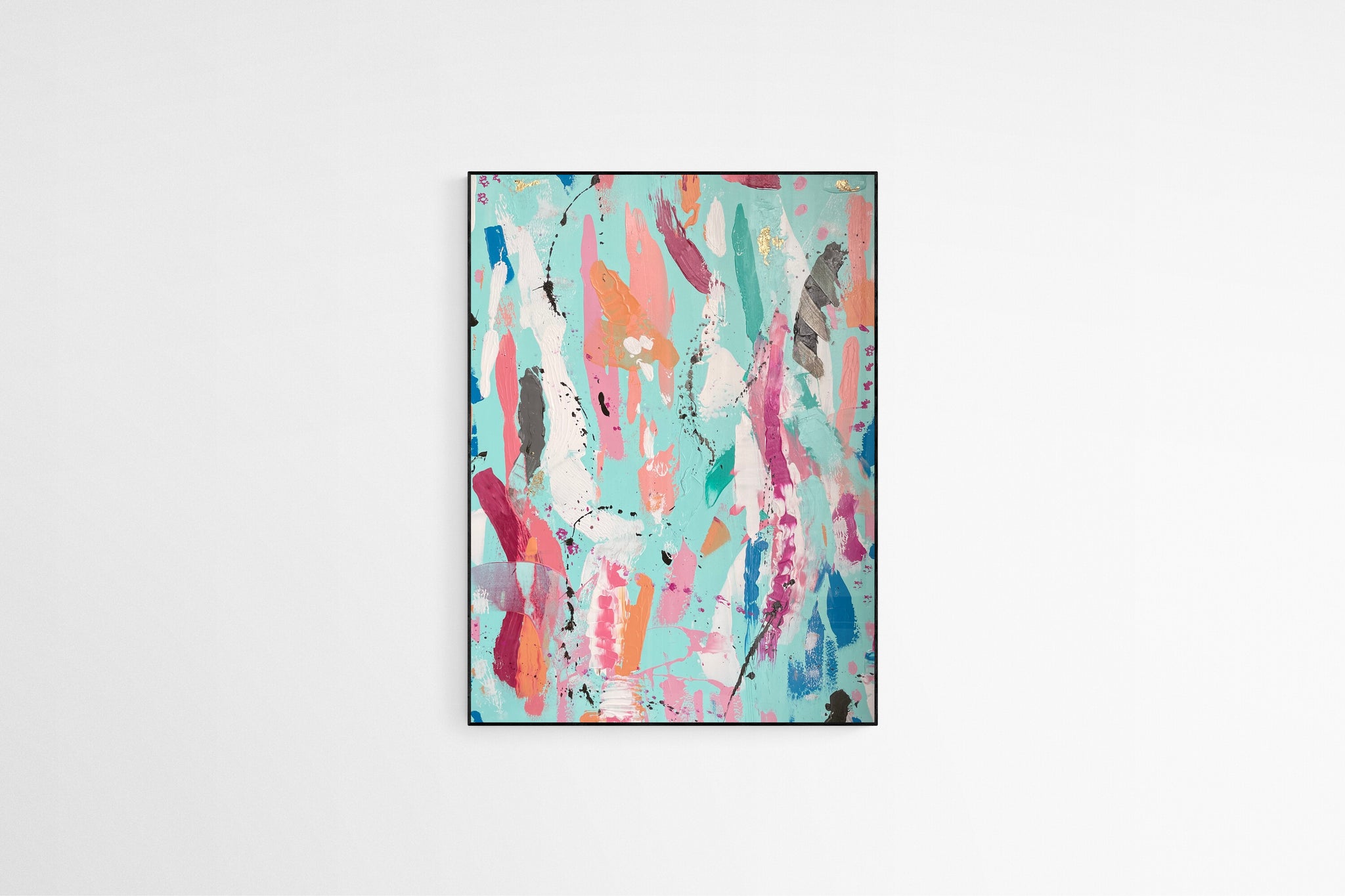 Come With Me  - Original Acrylic Painting by Canadian Artist Rina Kazavchinski