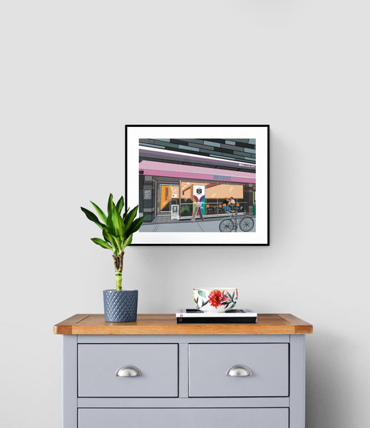 Your First Date Custom Digital Drawing