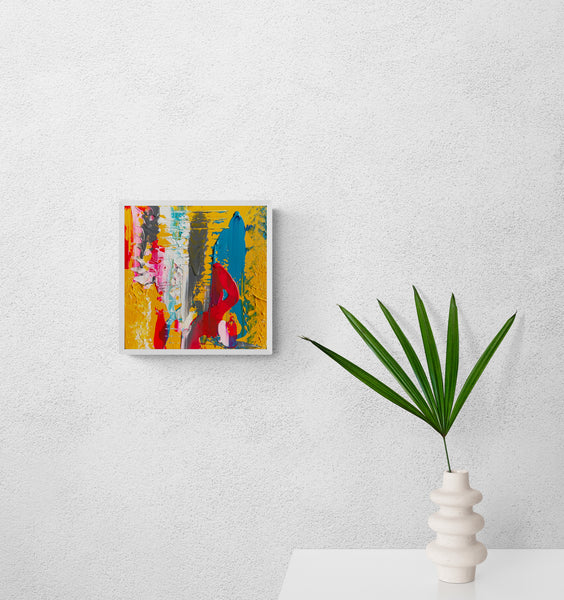 Morning Kiss -  Original Acrylic Painting by Rina Kazavchinski