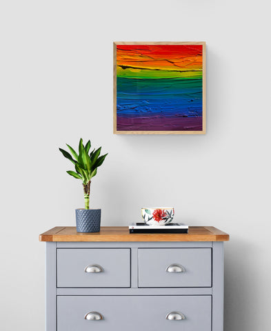 "The First Pride Was A Riot" - Original Acrylic Painting - Pride Queer Art