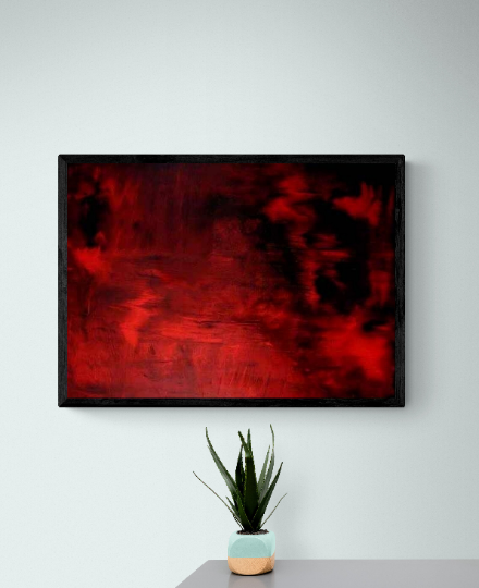 Red Soul  - Original Acrylic Painting