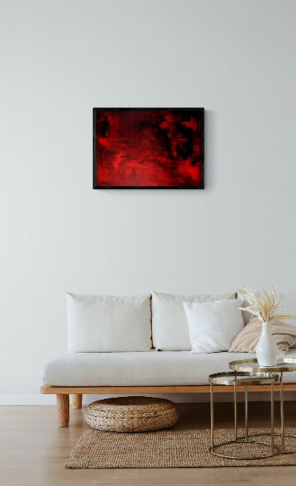 Red Soul  - Original Acrylic Painting