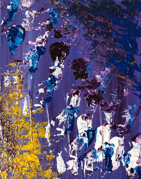"Lavender Fog" -  Original Acrylic Painting