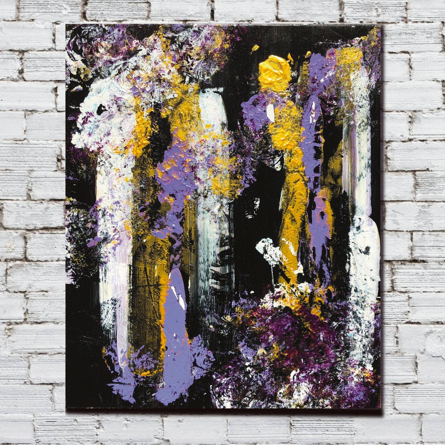 "Purple Jazz" - Original Acrylic Painting