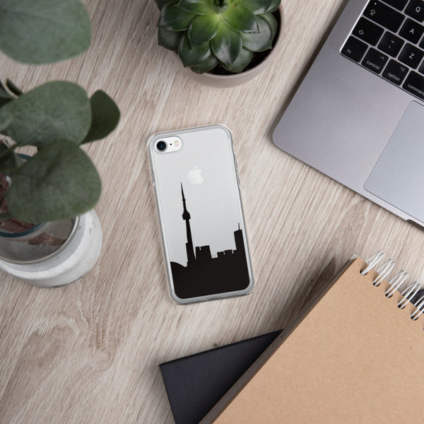 Hand Drawn Toronto Skyline - iPhone Case